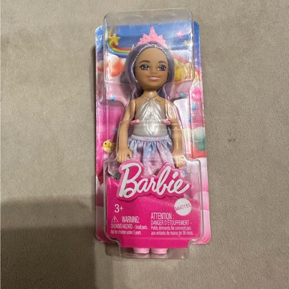 Barbie Other - Barbie Bath Doll Pink Silver Shimmer
